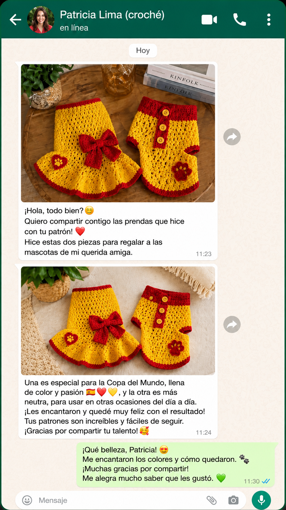 Opinión de una clienta