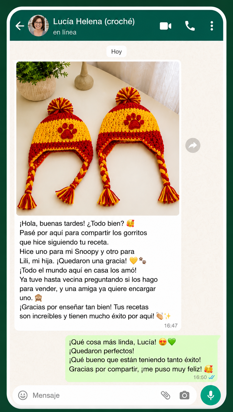 Opinión de una clienta