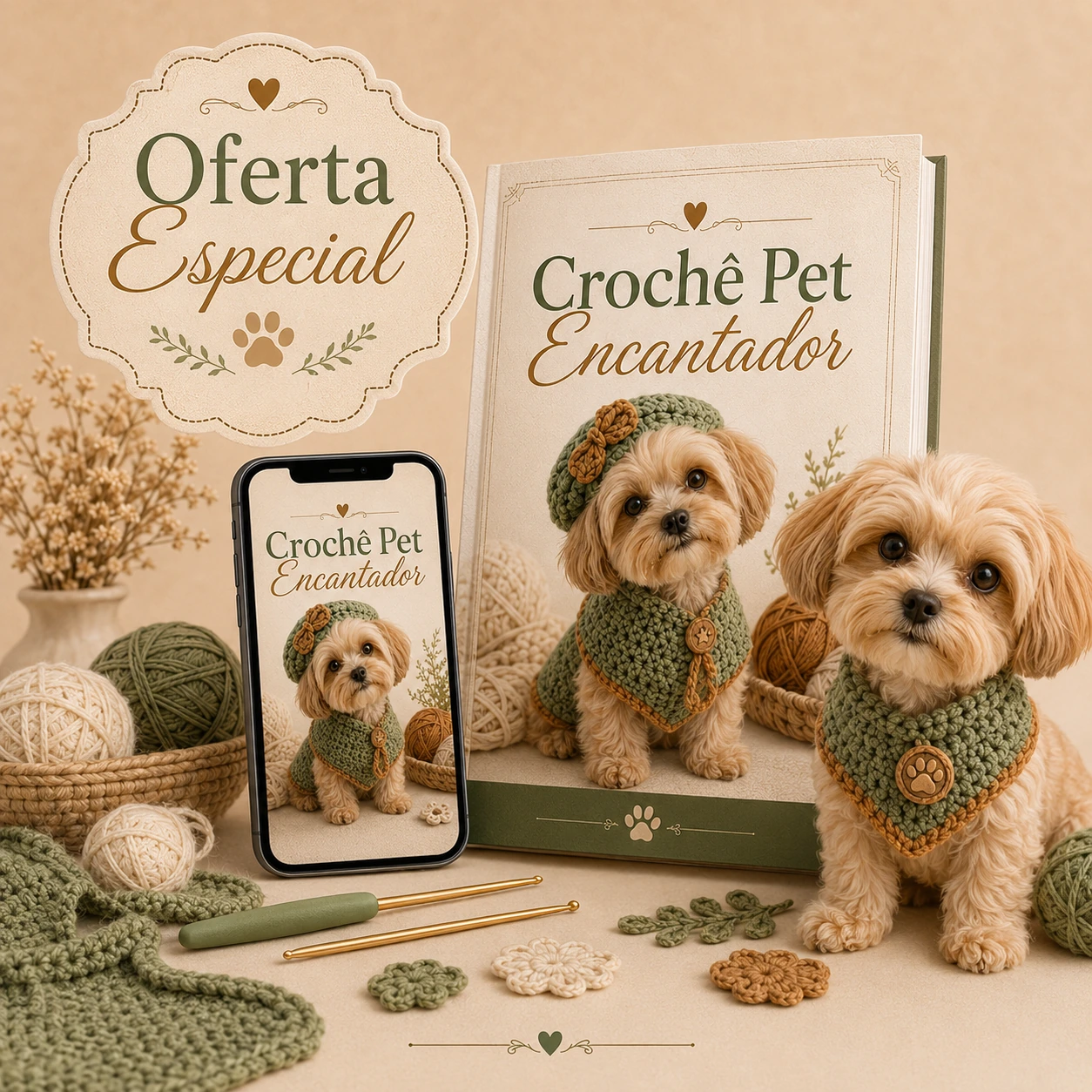 Oferta especial de Patitas a Crochet